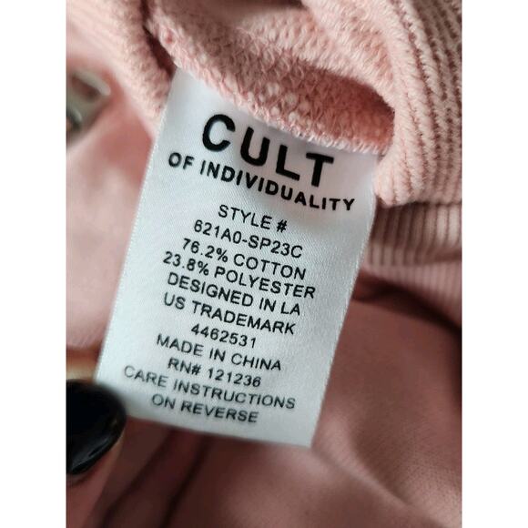 Cult Of Individuality Salmon Pink Jogger Pant Size 2XL - Picture 9 of 12